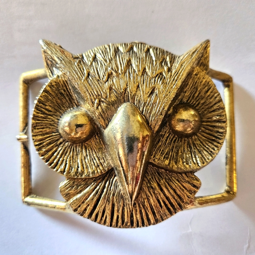 Vintage Owl Buckle